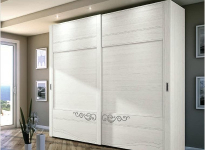 Cabinet Wardrobe Shelf Storage Wardrobe Modern Mirror Wood Design