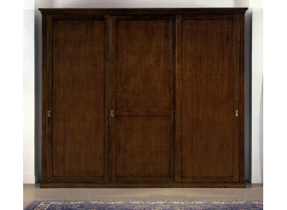 Wardrobe Closet Solid Wood Bedroom Furniture Italy Wooden Wardrobe