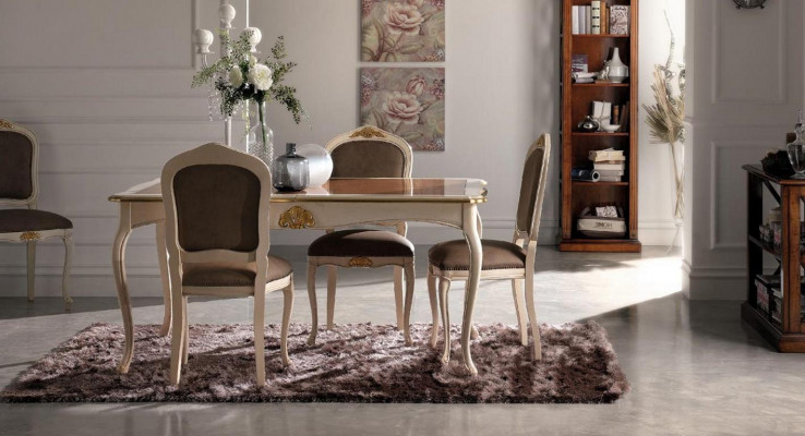 Dining table set 5-piece. Dining table set dining table 4 x chair set group