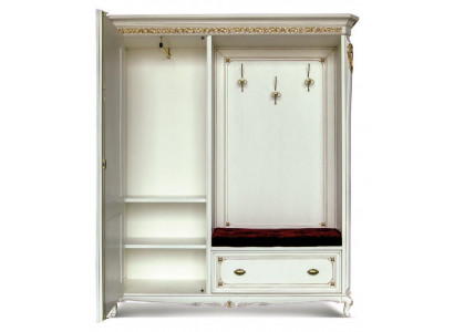Coat rack outerwear wardrobe hallway mirror Italian wardrobe