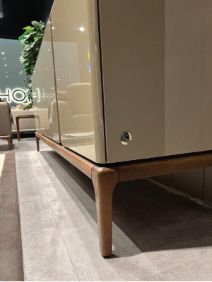 Living room sideboard wood beige style modern sideboard cabinet xxl