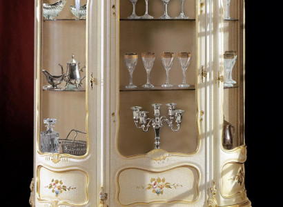Living room cabinet design cabinet furniture glass new display case 3-door cabinet showcases