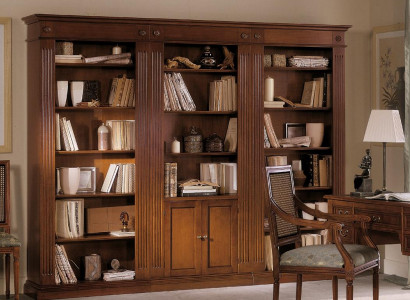 Regal Living Room Cabinet Bookshelf Wood Office Cabinet Cabinets Display Case Italy