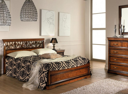 Bedroom furniture set Italian furniture bedside table solid wood 3 pieces