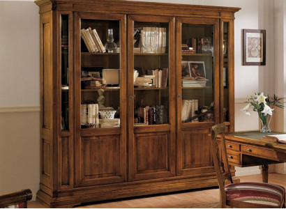 Cabinet shelf living room bookshelf wood office cabinet cabinets showcase Italy