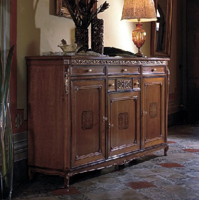 Cabinet Sideboard Brown Solid Wood Furniture Cupboards Sideboards
