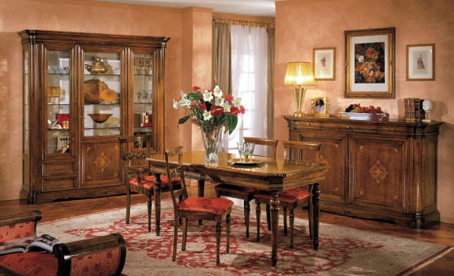 Showcase 3-door cabinet display living room cabinets design cabinet furniture glass new