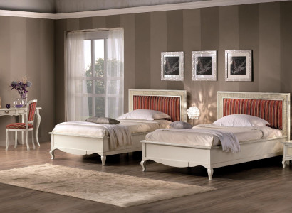 Design Bedroom 6-piece Bedroom Complete Set Bed Nightstand Secretary Wood