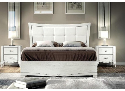 Bedroom bed nightstand beds wood set modern nightstands 3-piece set.