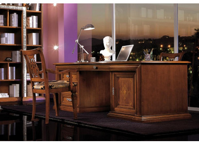 Designer desk table furniture office desks solid wood tables Italy