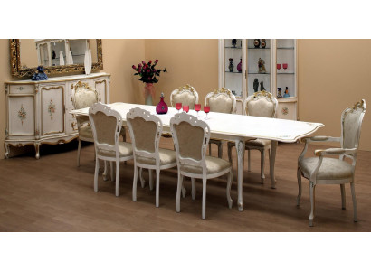 Classic Set of 2x Armchairs 6x Chairs Dining Room Chair Set Group New