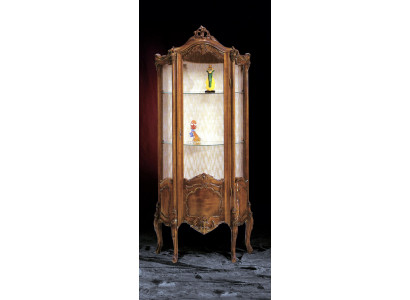 Display cabinet living room furniture sideboard solid wood glass cabinet real wood