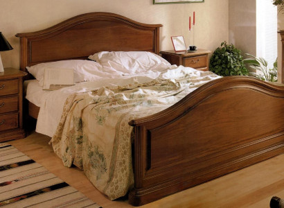 Bed, nightstand, wardrobe, bedroom dresser, hotel double new set 3-piece.