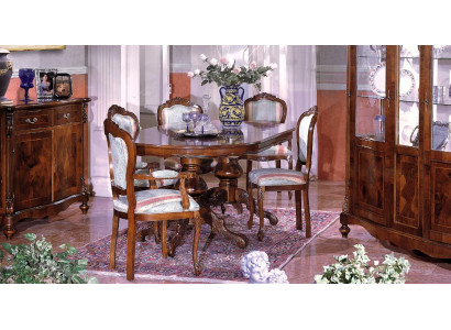 Dining table luxury table solid wood furniture from Italy dining room tables furnishings