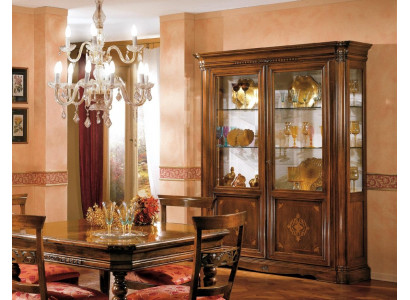 Showcase 2-Door Cabinet Display Case Living Room Cabinets Design Cabinet Furniture Glass New