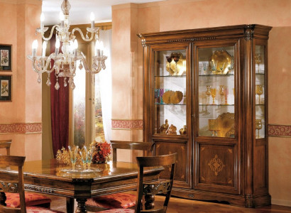 Showcase 2-Door Cabinet Display Case Living Room Cabinets Design Cabinet Furniture Glass New