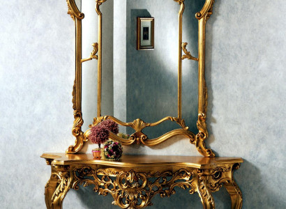 Mirror console country style console dressing table with mirror console table gold