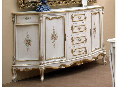 Chest of drawers Classic wardrobe Solid wood furniture Sideboard Italian furnishings