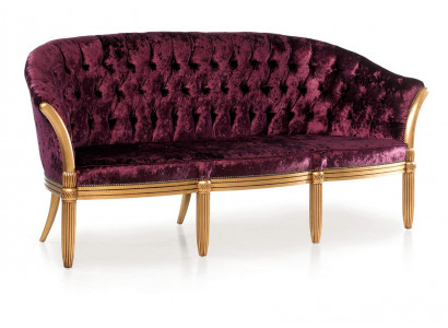 Sofa three-seater couch classic new upholstery 3-seater leather couches