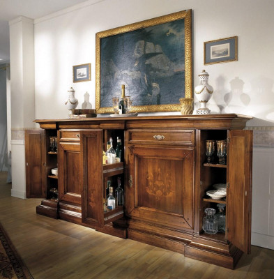 Furniture Italian Furniture Sideboard Dresser Classic Cabinet Solid Wood