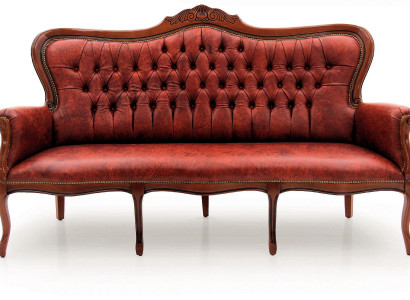 Sofa three-seater couch upholstery design seating sofas room furniture leather 3-seater classic