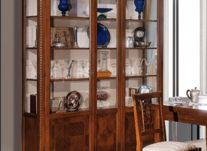Showcase living room furniture sideboard solid wood display cabinet real wood