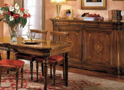 Designer luxury wood cabinet Italian furniture real wood sideboard