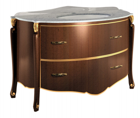 Classic washbasin cabinet sink base cabinet Italian bathroom