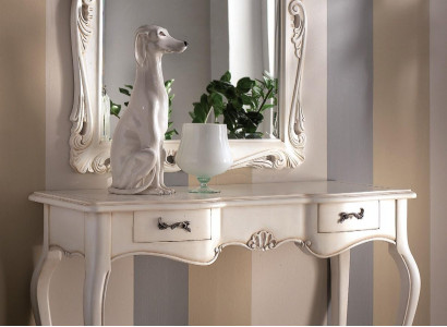 Makeup Table Dressing Table Vanity Table Dresser with Mirror Shelves Consoles New