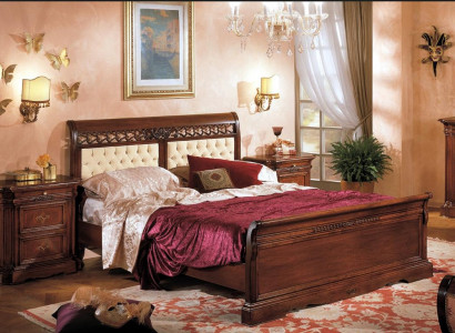 Bed double bed wooden bed furniture solid wood bedroom designer bed wood beds