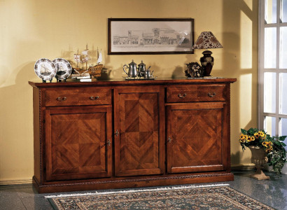 Dresser drawers wooden sideboard cabinet cabinets solid dressers living room