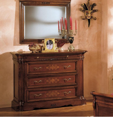 Sideboard Cupboard Dresser 4 Drawers Wood Drawer Cabinet Sideboard Dressers