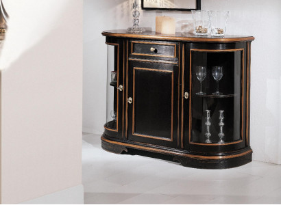 Display cabinet classic showcases living room furniture solid cupboards sideboard