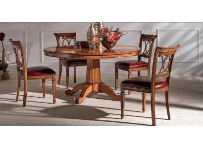 Set of 4 Chairs Art Deco Upholstery Design New Wood Dining Chair Room Set Seat