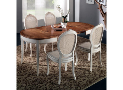 Dining table antique style solid wood Italian dining tables table wood tables furniture