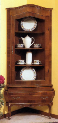 Corner display cabinet, classic display cabinets, living room, living room cabinets, sideboard