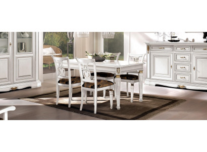 Set of 4 chairs armchairs dining room suite wood modern group armchair furniture