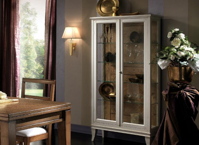 Retro style glass dining room cabinet glass table cabinet display cabinet living room display cabinets