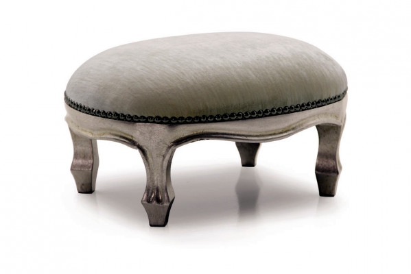 Ottoman Upholstered Seat Fabric Relaxing Side Table Sofa Bench Ottoman R1 Designer Luxury