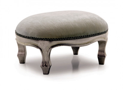 Ottoman Upholstered Seat Fabric Relaxing Side Table Sofa Bench Ottoman R1 Designer Luxury