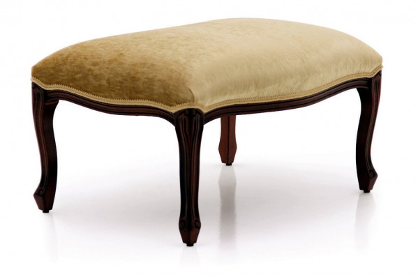 Living benches, seating textile beige design, stools, upholstered stools, footrests, furniture