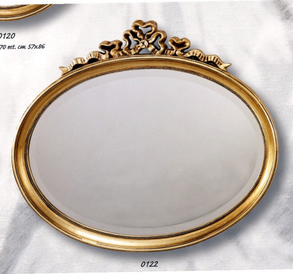 Classic Wooden Oval Wall Mirror Mirror Design Gold Living Room New