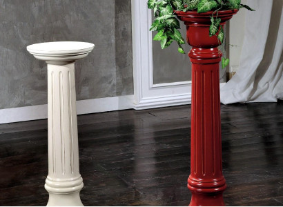 Plant stand plant column hanging basket stand solid wood potted plant stand new.