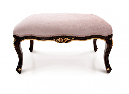 Ottoman Chaise Lounge Bench Textile Designer Stool Footstool Side Stool