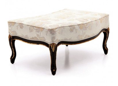 Design stool footstool seat upholstered bench upholstered seat fabric wood style