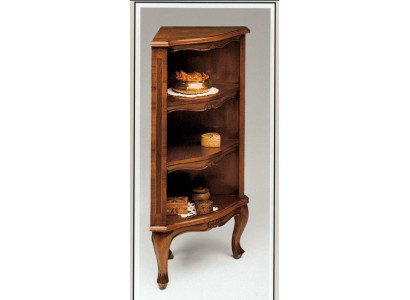 Corner cabinet shelf, corner bookshelf, wall corner shelf, wooden cabinets design, baroque.