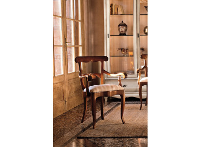 Upholstered chair armrest luxury armchair chair chairs living room dining room reclining chair