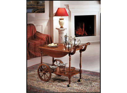 Serving table, table, side table, luxury class, solid wood, antique style, baroque, rococo.