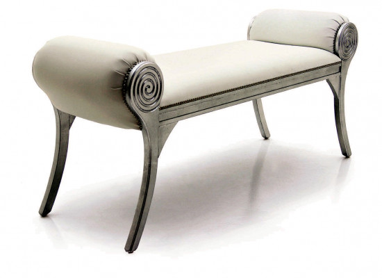Seat stool ottoman textile seat new footstool round stool upholstered stool