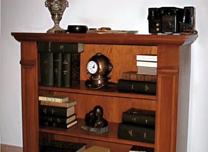 Bookshelf Display Cabinet Showcase Cabinet Classic Cabinet Bookcase Wood New